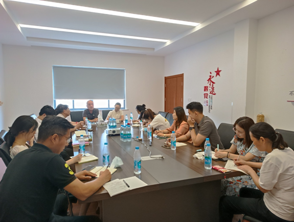 协会召开2022年秘书处七月工作例会