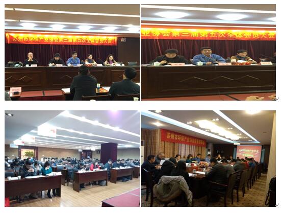 苏州市环保产业协会常务理事会暨第三届第五次会员大会圆满召开